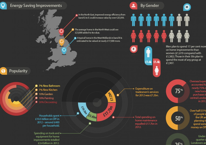 Home Improvements Infographic