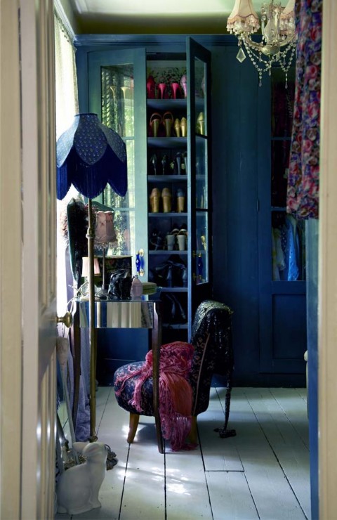 Bohemian Blue Boudoir - By Pearl Lowe 