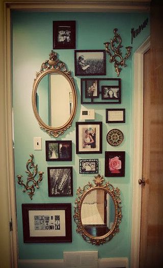Five Ways To Brighten A Dull And Boring Bedroom - Mirror & Picture Wall