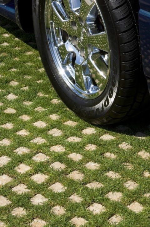 How To Improve The Look of Your Driveway - Car Parked On Grass Driveway
