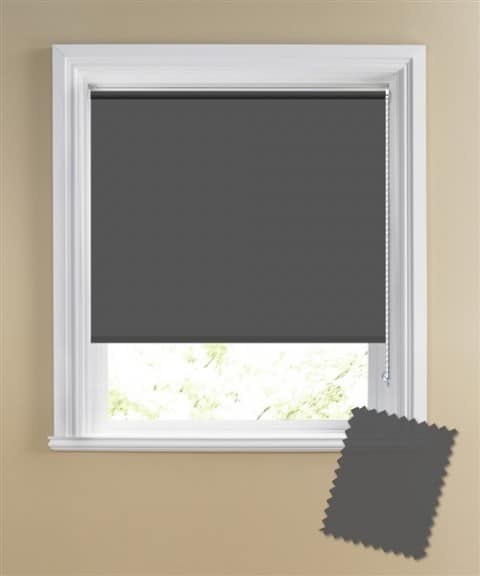 Grey (Zink) Coloured Blackout Roller Blinds Review