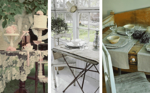 Creating A Shabby Chic Dining Room