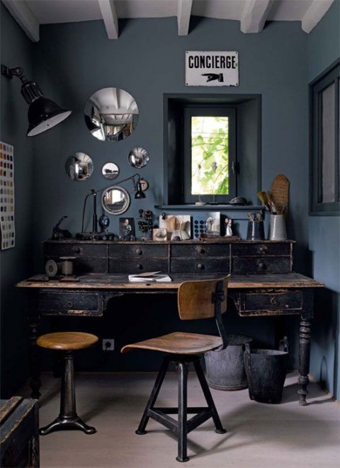 Daily Inspiration - 20th August 2015 - Grey Industrial Office