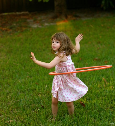 10 Fun Garden Toys - Hula Hoop