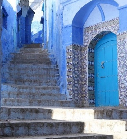 Daily Inspiration 27th October - Morocco Blue Door
