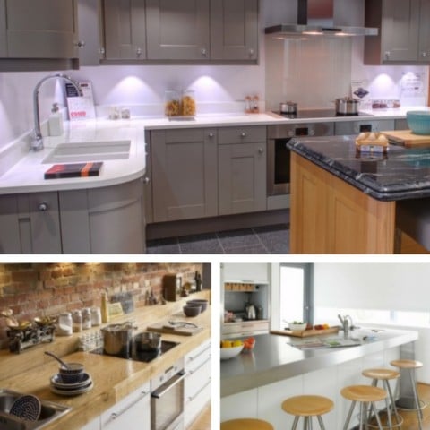 5 Most Desirable Kitchen Features - granite, hardwood & stainless steel worktops.