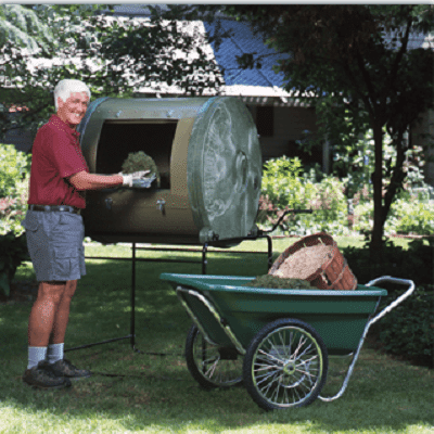 Growing Vegetables: Organic Gardening For Beginners - Compost Tumbler