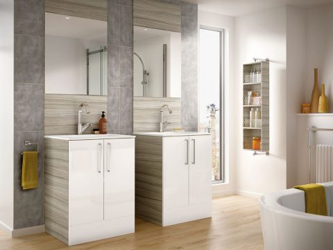 What To Consider When Remodeling Your Bathroom - Homebase - Duel Sinks