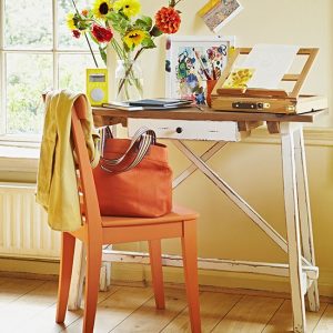 How To Give Your Home The Ultimate Rustic Makeover - Rustic Painted Office Furniture By House To Home