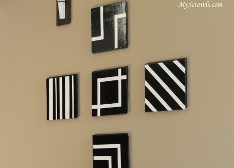 How To Use Ceiling Tiles To Decorate Your Living Room - Wall Art