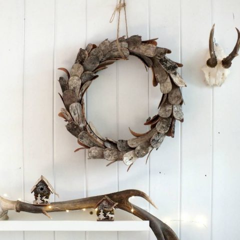 birch wreath