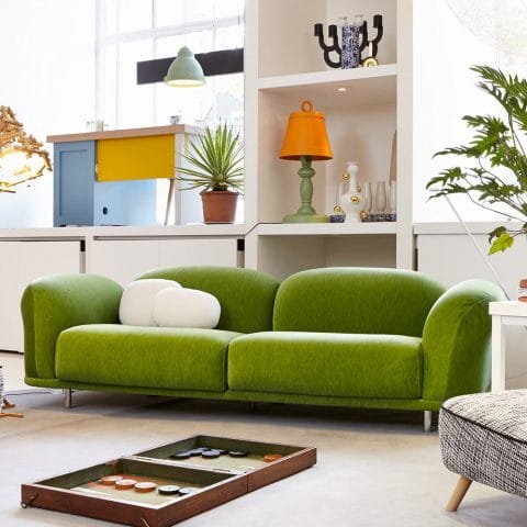Greenery Chosen as Pantone Colour of the Year 2017 - Moooi Cloud Sofa From Houseology Design Group Ltd.