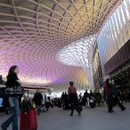 The splendid new Kings Cross station - Photo by HannahWebb