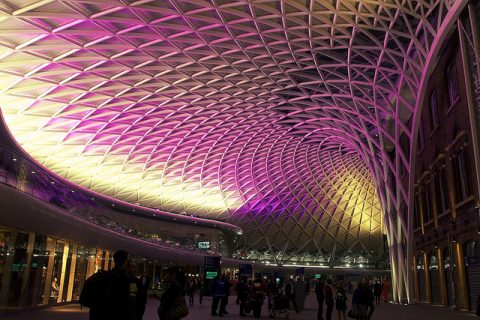 The new Kings Cross concourse - Photo by Paul ( P_a_h)