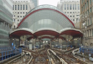 Canary Wharf Station - Photo by Michael Coghlan