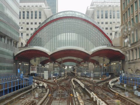 Canary Wharf Station - Photo by Michael Coghlan