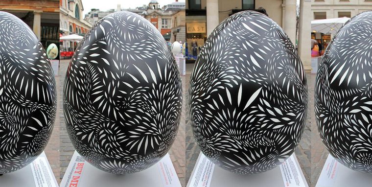 The Big Egg Hunt 2013 - Covent Garden, London - 9. Chimera by Mireille Fauchon