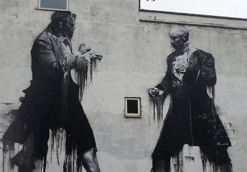 Street art in London, SE22 - Image taken from Imgur/Reddit