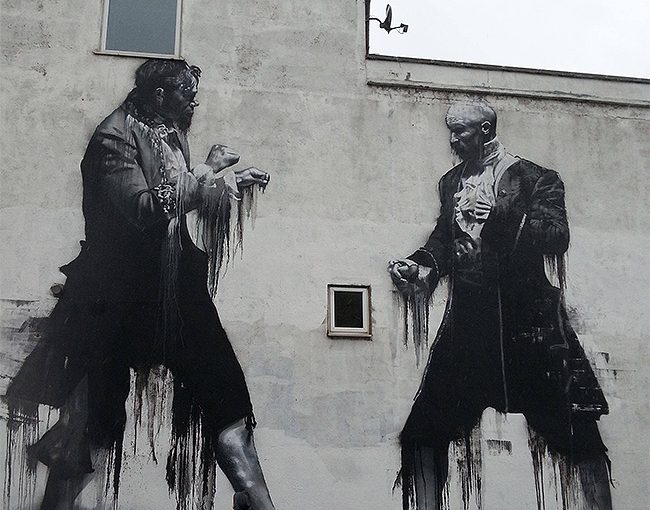 Street art in London, SE22 - Image taken from Imgur/Reddit
