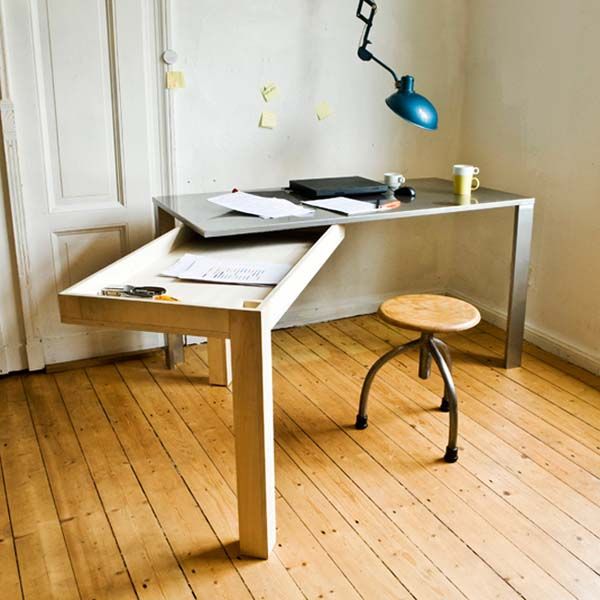 Unfolding Modern Desk by Studio Stephan Schulz