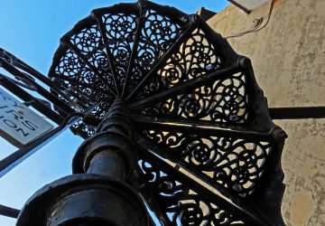 Spiral staircase - Photo by Martin Cooper Ipswich