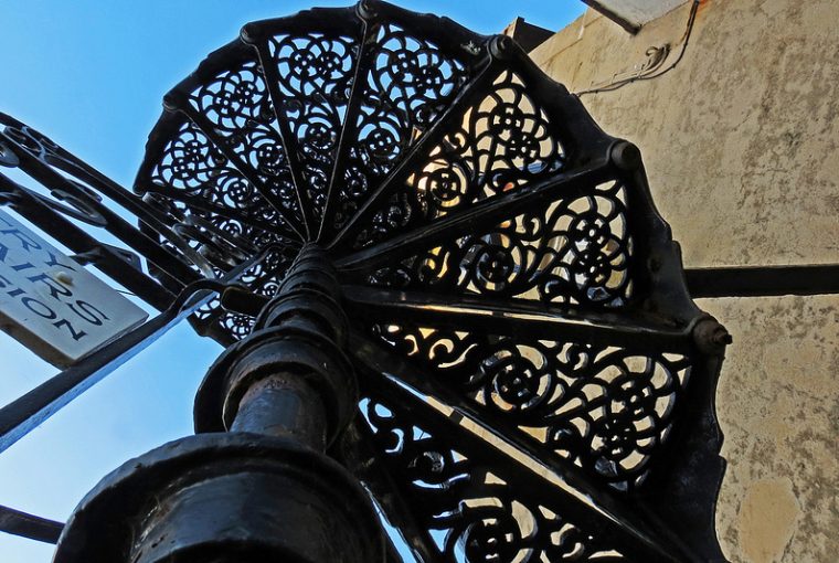 Spiral staircase - Photo by Martin Cooper Ipswich