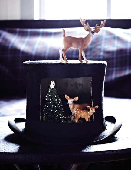 Christmas tree in the hat! - sweetpaulmag-digital.com