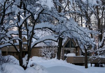 Snowy house - Photo by Cyndy Sims Parr