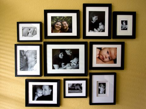 Photo frames with family pics - Photo by Travis Isaacs