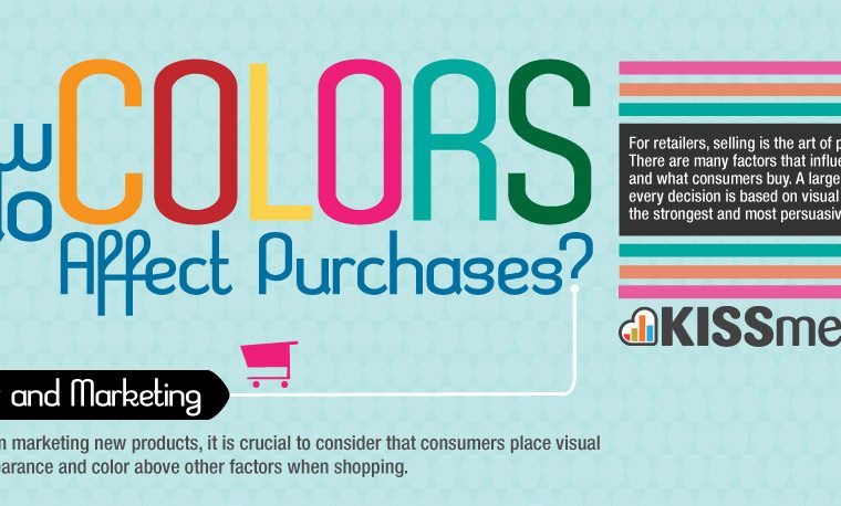 How do colors affect purchases?