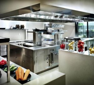 Restaurant kitchen