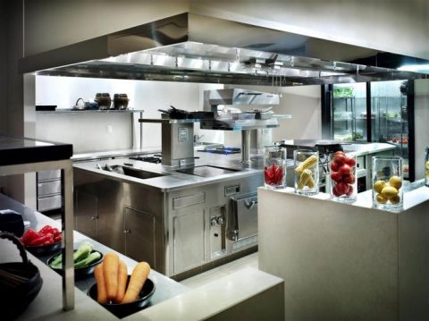 Restaurant kitchen