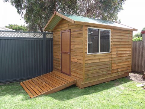 Garden shed - Photo by Matt's Homes