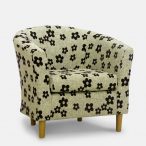 Tub chair - Woodstock Black