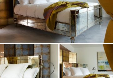 Valentino mirror bed