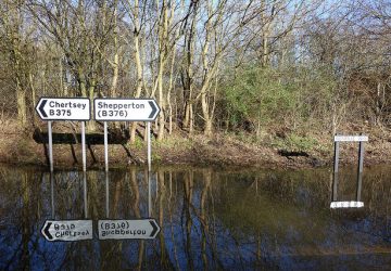 Flooding in the UK - 2014 - Photo by jim crossley