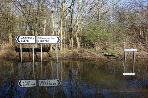 Flooding in the UK - 2014 - Photo by jim crossley