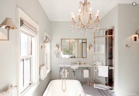 Fantastic light bathroom