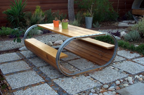 Garden furniture - Photo by Jeremy Levine