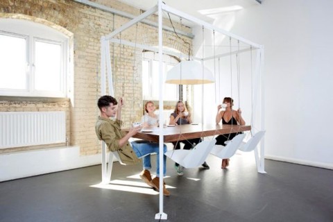 Creative boardroom table