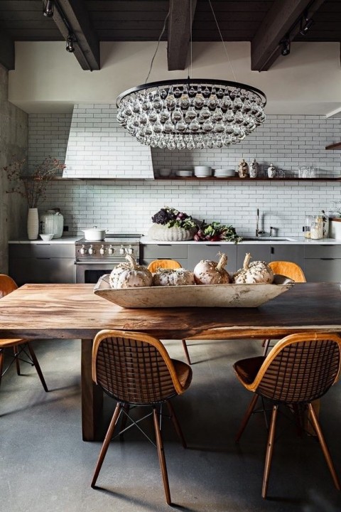 Rustic style kitchen - Found on remodelista.com