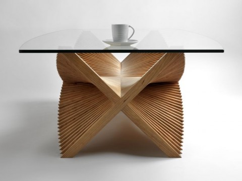 Sculptural coffee table