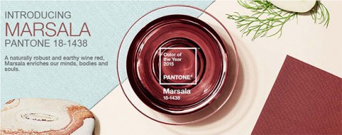 Marsala - Panetone colour of 2015