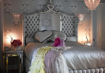 Luxurious Silver Bedroom