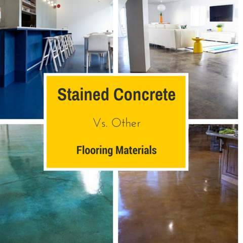 Stained Concrete Vs. Other Flooring Materials