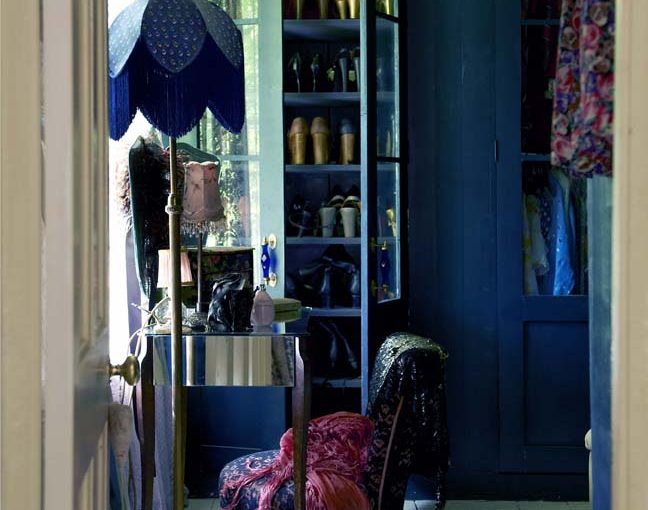 Bohemian Blue Boudoir - By Pearl Lowe