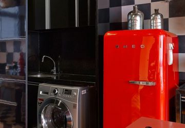 Funky Kitchen Appliances to Brighten Up Your Kitchen - Red Smeg Fridge