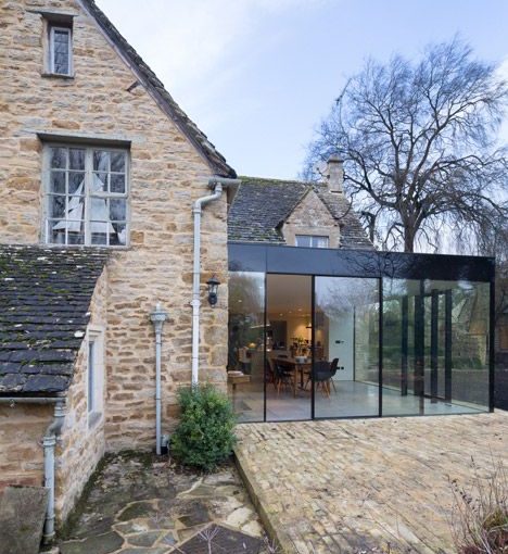 How To Remodel A Home On A Tight Budget - Jonathan Tuckey Design Adds Glazed Extension to Grade II-listed Yew Tree House