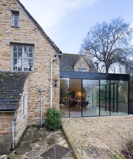How To Remodel A Home On A Tight Budget - Jonathan Tuckey Design Adds Glazed Extension to Grade II-listed Yew Tree House