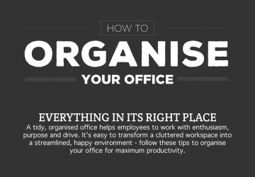 How To Organise Your Office [Infographic]